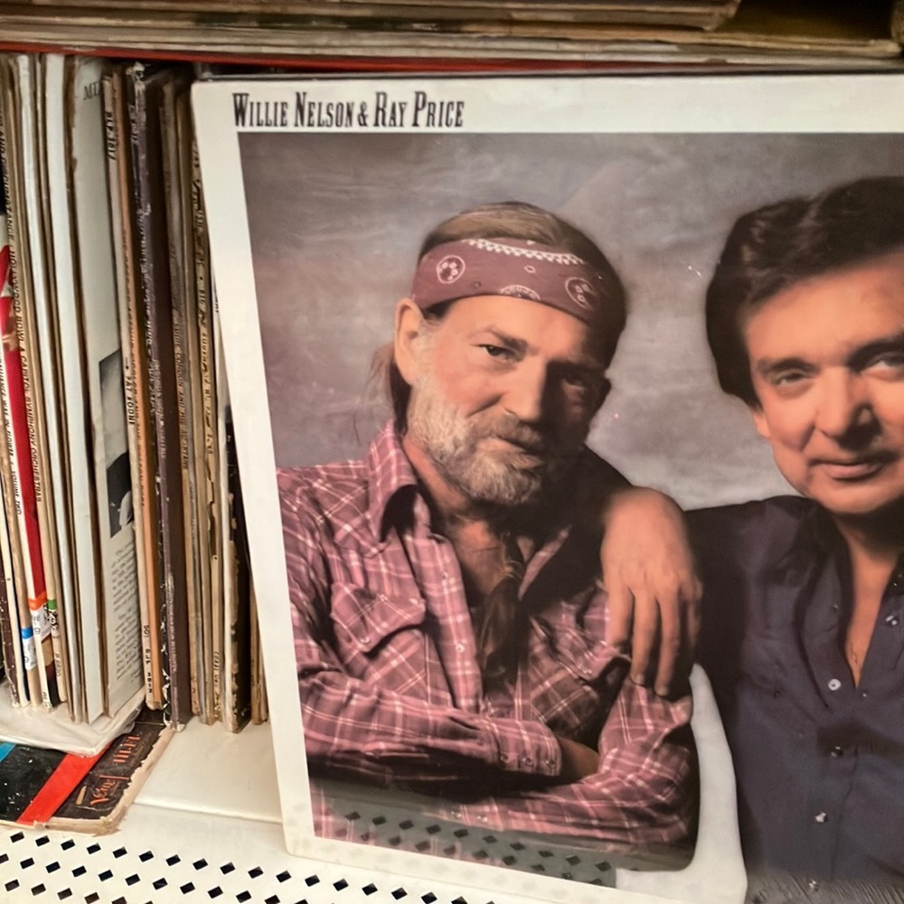 Willie Nelson and Ray price lp